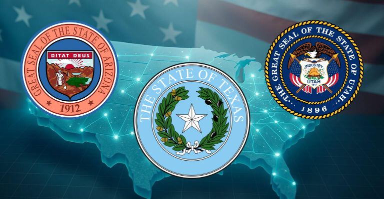 States of Innovation: Arizona, Texas, and Utah Blaze Trail for US Crypto Policy