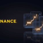 Binance logo with BAKE, HIFI and SLF rising before the delisting, a sign of volatility