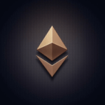 Central Ethereum logo with digital shield, 45-day clock, silhouettes of validators and decentralized network glow.