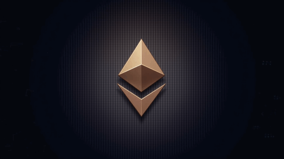Central Ethereum logo with digital shield, 45-day clock, silhouettes of validators and decentralized network glow.