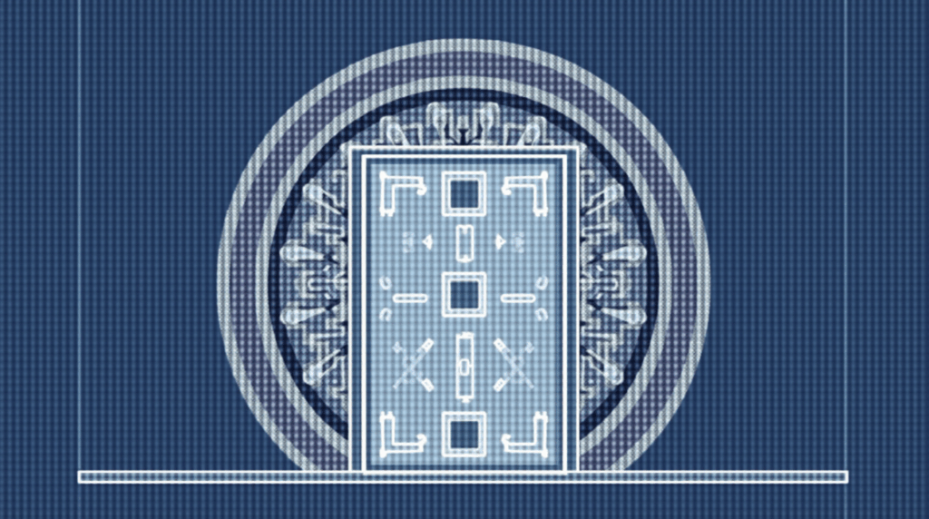 Tokenized private equity orbiting a Robinhood-style vault, in front of an NYSE fund and regulatory symbols.