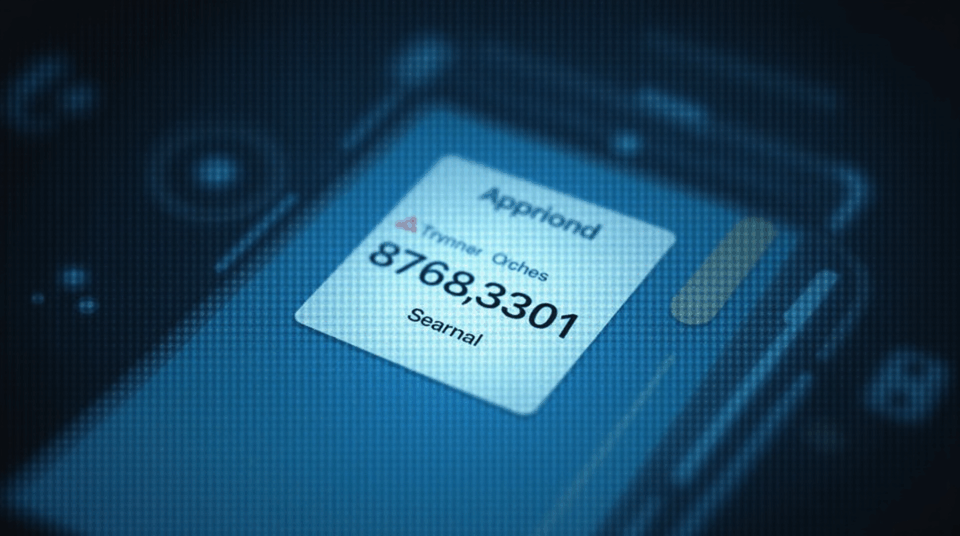 Close-up of a crypto influencer with a phone showing a calendar phishing notice on X and a 2FA alert.