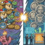 evolution of the memecoin market