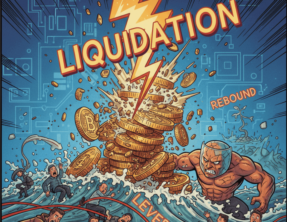 Bitcoin leverage wipeout