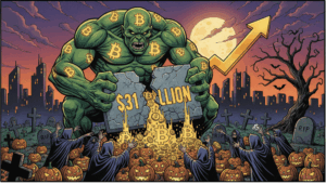Bitcoin options expiry worth $31 billion on Halloween