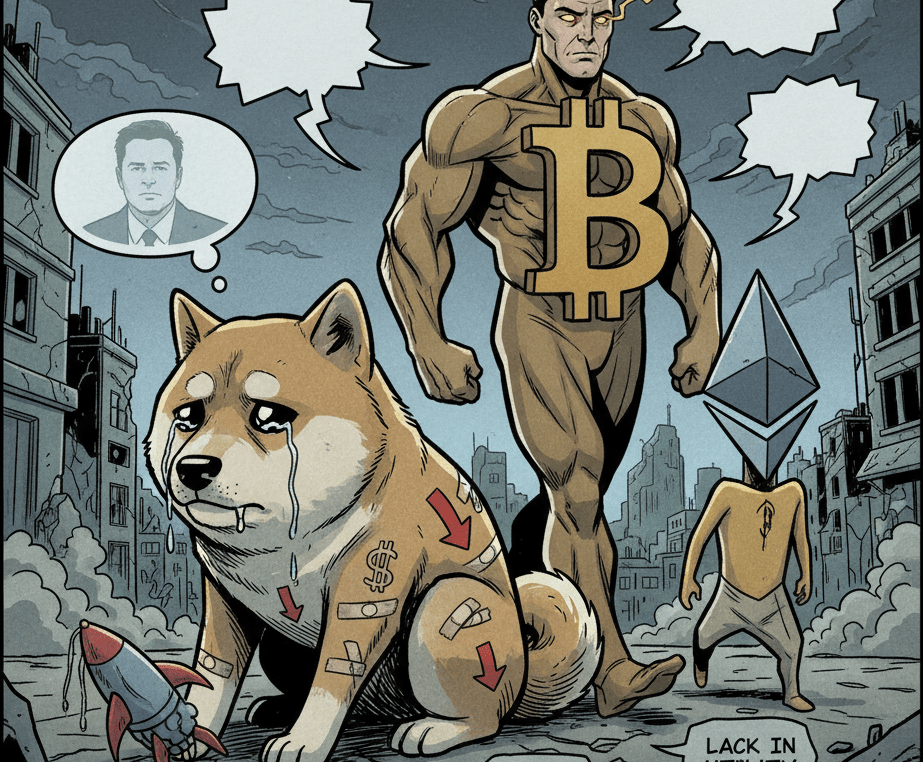 Dogecoin leads losses
