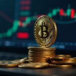 Trading room with BTC charts and custody screens, indicating selling pressure and regulatory oversight.