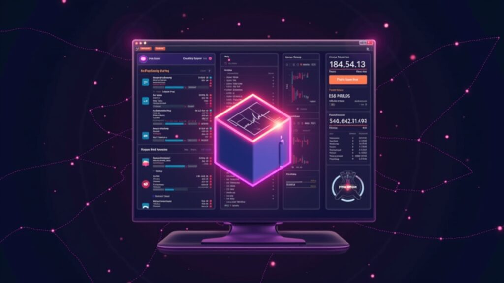 MetaMask opens up to an on‑chain perps terminal with Hyperliquid's order book and neon glow.