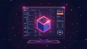 MetaMask opens up to an on‑chain perps terminal with Hyperliquid's order book and neon glow.