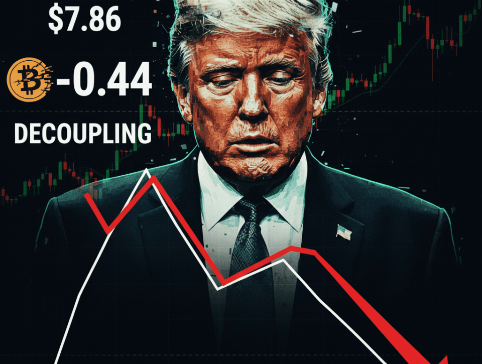 OFFICIAL TRUMP decoupling from Bitcoin