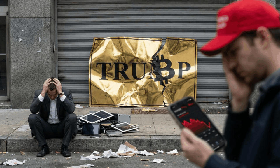 fall of Trump's crypto empire