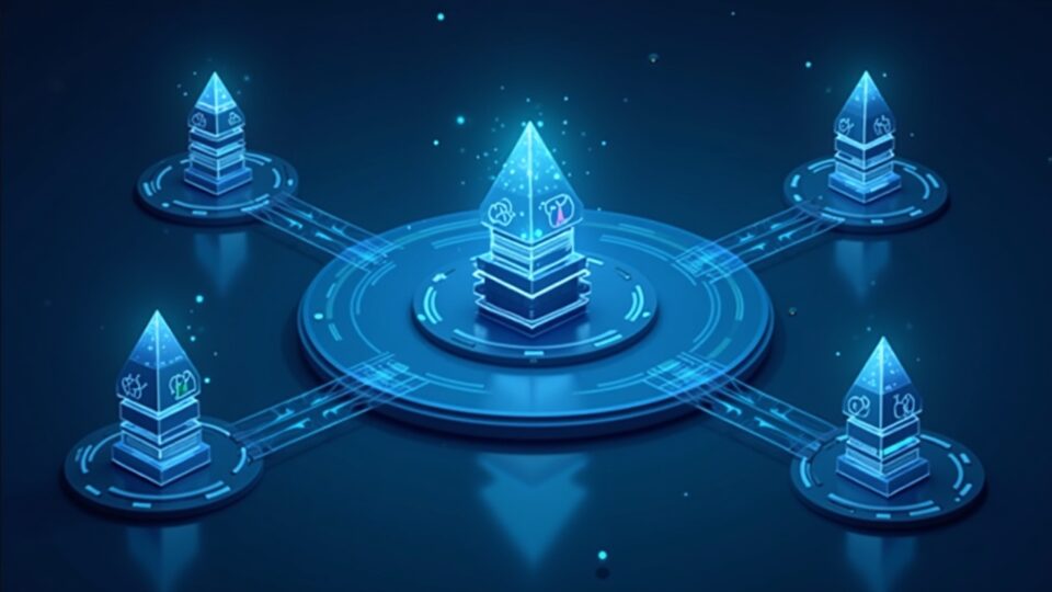 Photorealism of Aqua: wallet with atomic access and permissions for multiple DeFi strategies to share capital.