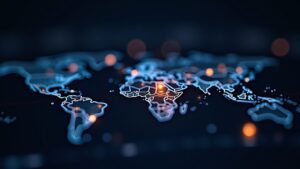 Institutional observers track the off‑chain collateral flow of a tokenized fund, with a map linking BUIDL, Binance and BNB Chain.