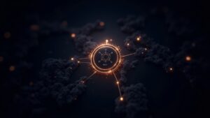 Cardano logo with glowing Midnight sidechain, ZKPs, and NIGHT/DUST tokens signaling privacy and enterprise adoption.