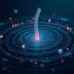 XRPL in the foreground with tokenized assets orbiting and an upward‑trending ETF chart