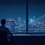 Realistic header: trader at a sleek desk; crypto screens show AAVE, Mantle, Bybit with a glowing Layer-2 bridge.