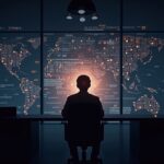 Newsroom scene with a crypto wallet silhouette, streams of addresses glow at 30%, charts and a calendar hint at a $2M sell.