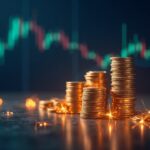 Photorealistic header of tokenized CLO tranches on Avalanche, with glowing blocks and a trading desk in the background.