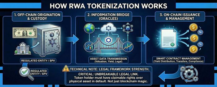 How RWA tokenization works
