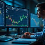 Photorealistic trading desk with a digital ledger showing 620,000 BTC and a calm executive symbolizing trust and remediation.
