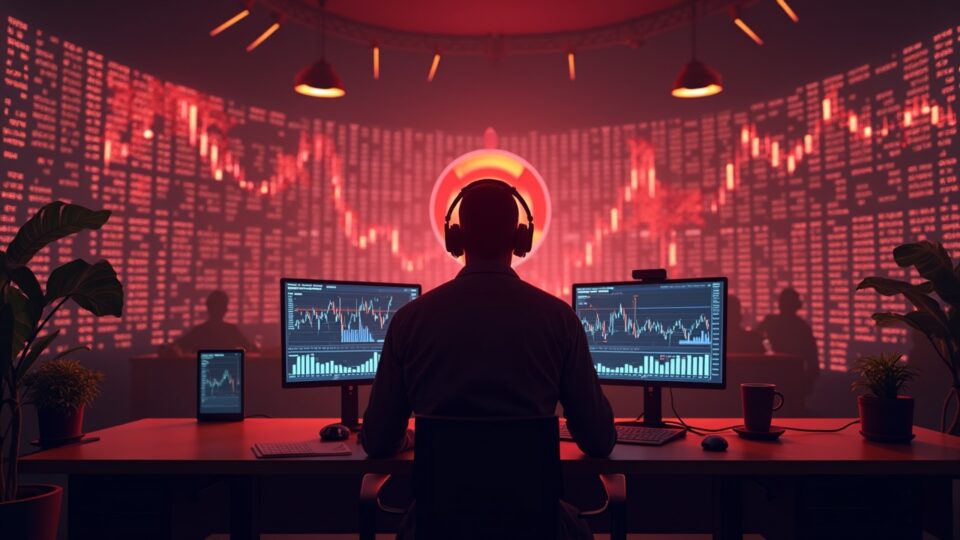 Hyperreal newsroom: Ethereum whale triggers Bitcoin downturn, red liquidation bars across screens