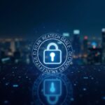 Photorealistic header: glowing transaction icon encrypted, with a decentralized committee emblem and finality seal over a blockchain city.