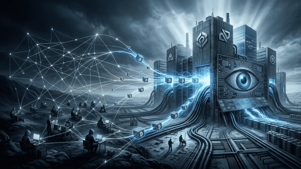 Bitcoin's mining power is no longer anonymous. We analyze how the control of large pools and listed companies threatens the network's neutrality.