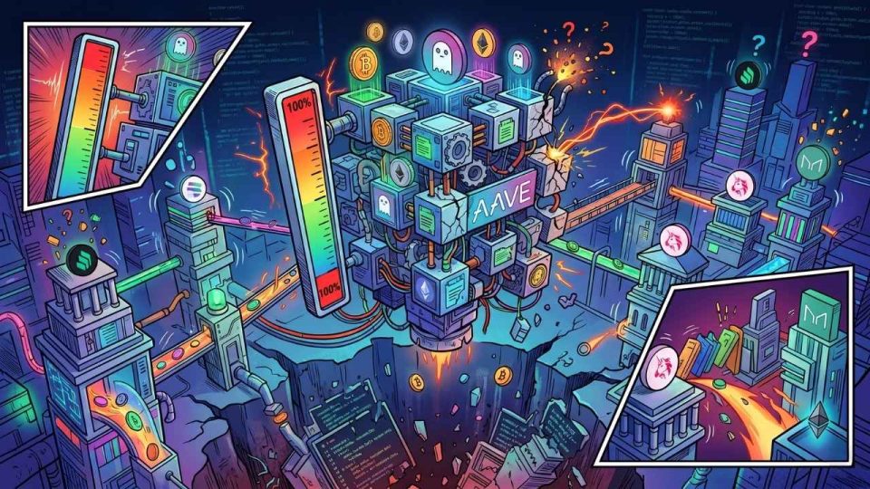 Systemic risk in Aave