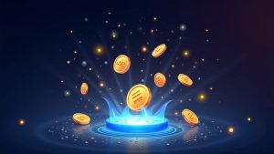 Photoreal header: LP tokens flow into Base pools with PancakeSwap and Binance Wallet logos, highlighting cross-chain liquidity rewards.