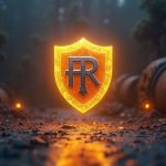 Realistic crypto newsroom image of Raydium logo, fading legacy AMM V3 vaults, drained pools, and a treasury shield.