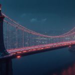 Futuristic bridge links Secret Network and Axelar; glowing wrapped tokens spill from a vault, signaling an infinite mint exploit.