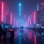 Fotorrealistic DeFi oracle breach: mispriced collateral draining SUPRA to exchanges, neon city, hacker silhouette.