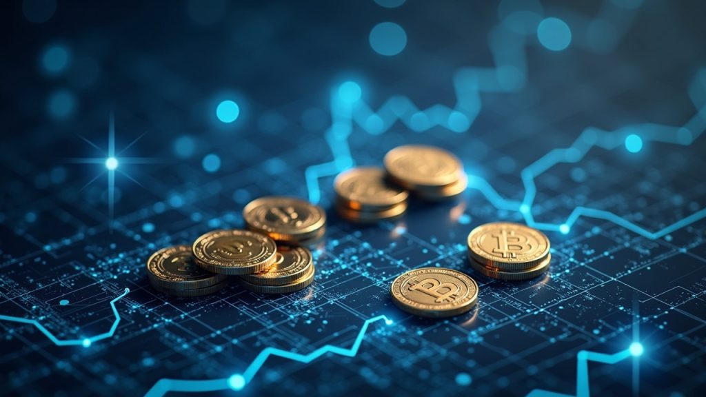 Photorealistic header: tokenized U.S. Treasury settles in real time with USDCx on Canton Network.