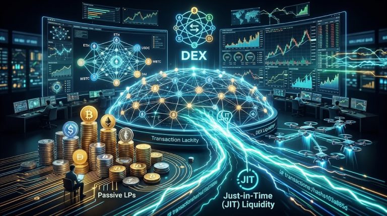 Just-in-time liquidity