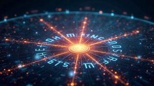 Photorealistic Aerodrome hub guiding glowing BTC and ETH pools with Base nodes and data streams.