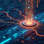 Photorealistic header of a modern control room with data streams labeled Coinbase, Kraken, and OKX converging into a Centrifuge asset stack.