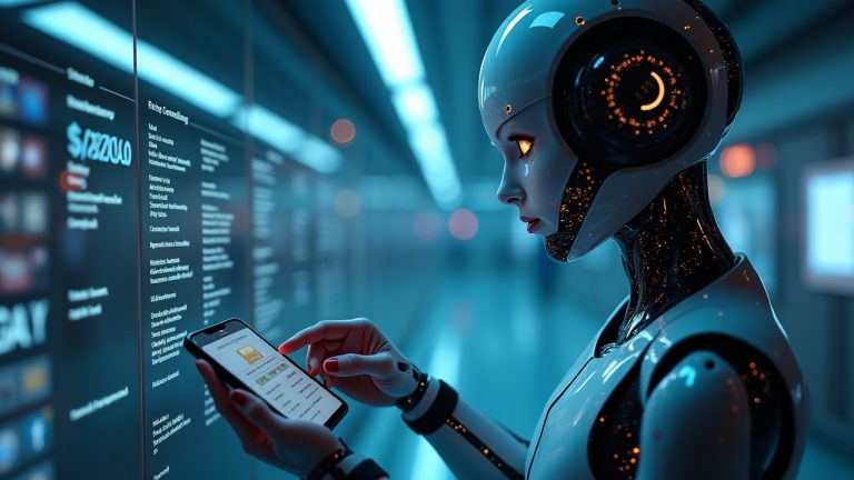 Photorealistic AI agent paying for services via a digital wallet, with spending caps and allowlists on the x402 fintech rails.