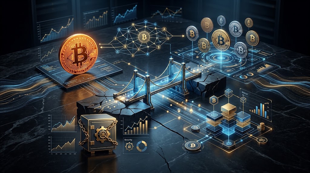 Bitcoin-backed token