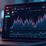 Digital market dashboard showing 1.3B DEX volume on Robinhood Chain with a UNI burn counter.